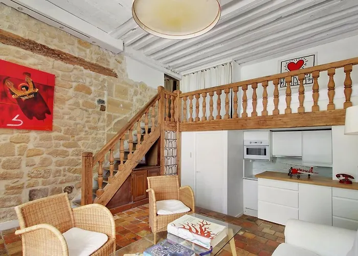 Loft Avec Terrasse Au Coeur Du Marais Appartement
